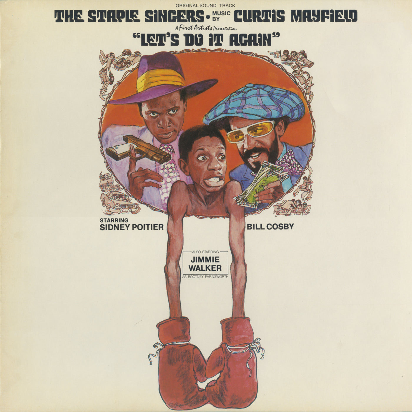 The Staple Singers - Let's Do It Again - VINTAGE vinyl record for sale