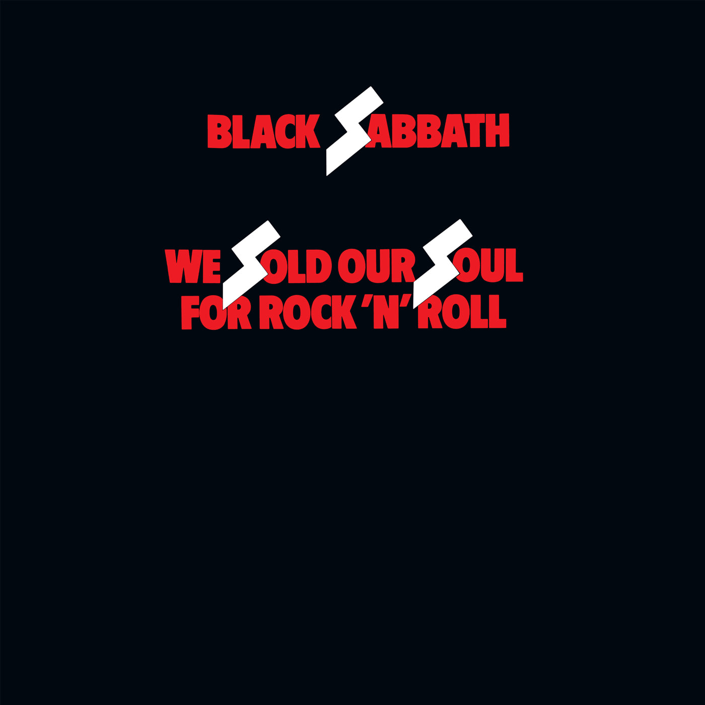 Black Sabbath - We Sold Our Souls For Rock N Roll - LP