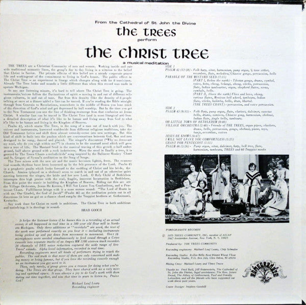 The Trees Community : The Christ Tree (LP, Album)