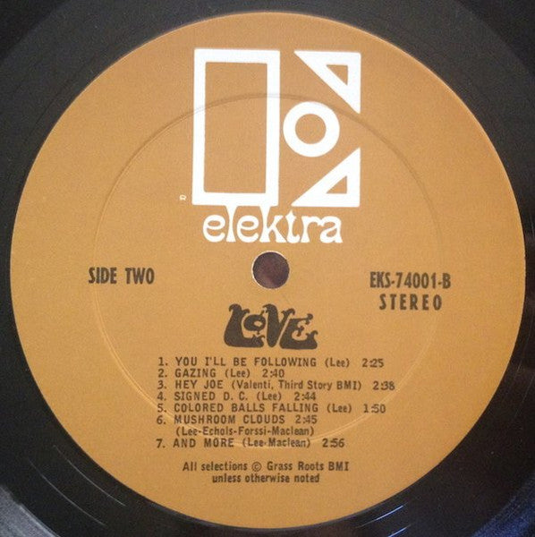 Love : Love (LP, Album, Ter)