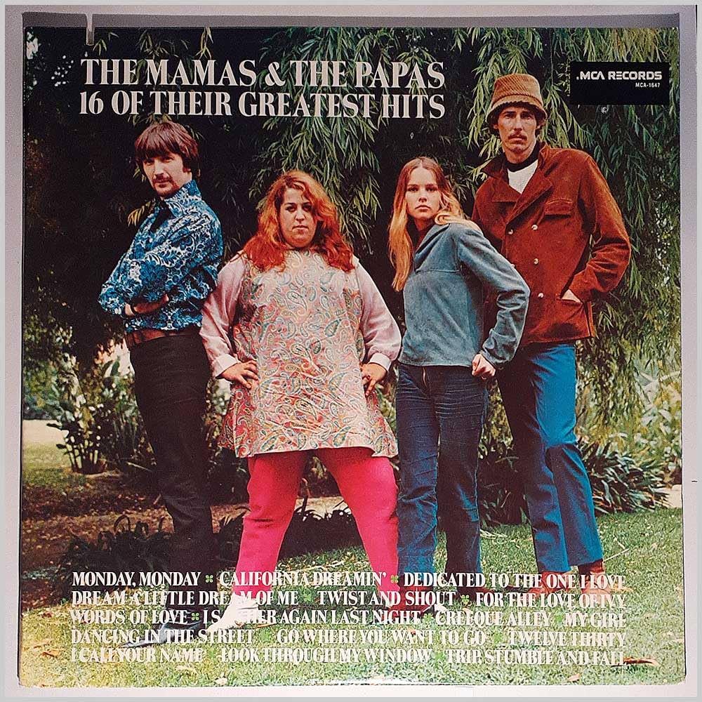 The Mamas and the Papas - 16 of Their Greatest Hits - LP