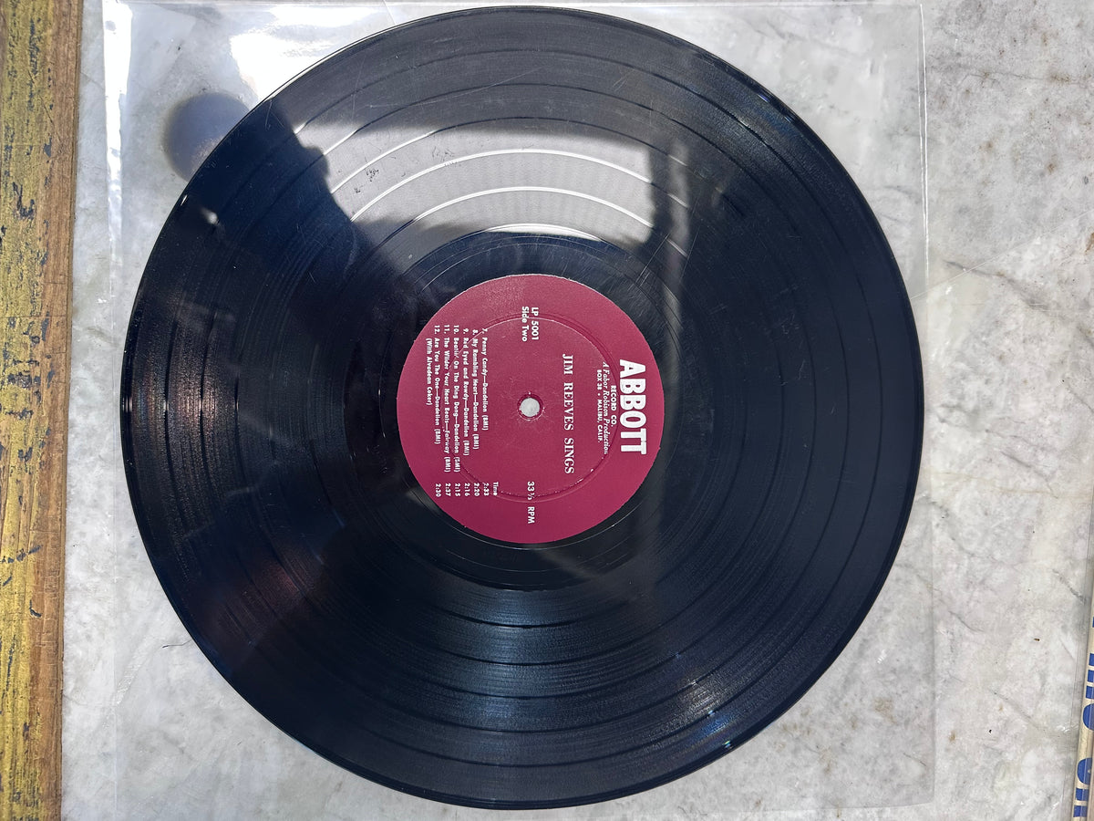 Jim Reeves - Jim Reeves Sings - LP