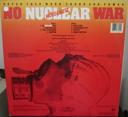 Peter Tosh - No Nuclear War - LP 2