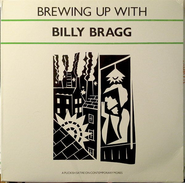 Billy Bragg - Brewing Up With - VINTAGE vinyl record for sale