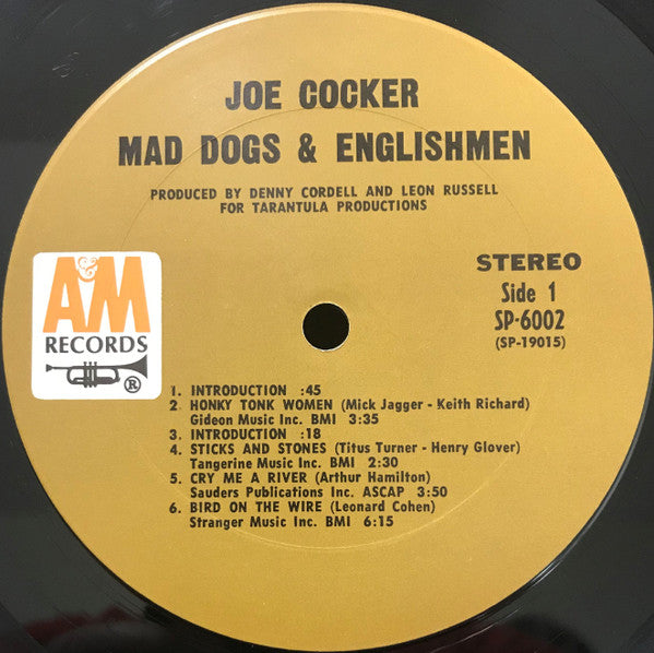 Joe Cocker - Mad Dogs & Englishmen - Vinyl, LP, Album, Misprint, Stereo 5
