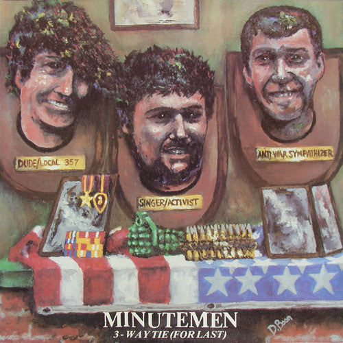 The Minutemen - 3-Way Tie For Last - NEW vinyl record for sale