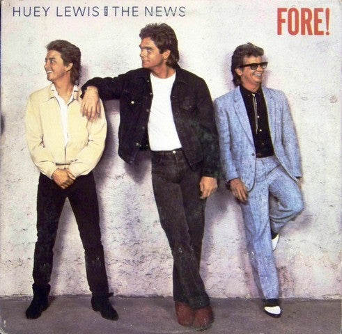 Huey Lewis and the News - Fore! - VINTAGE vinyl record for sale