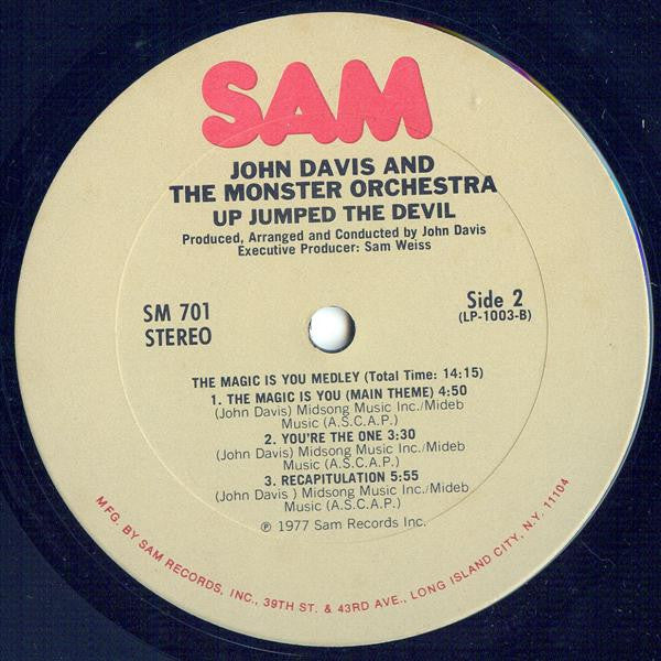 John Davis And The Monster Orchestra - Up Jumped The Devil - LP 4