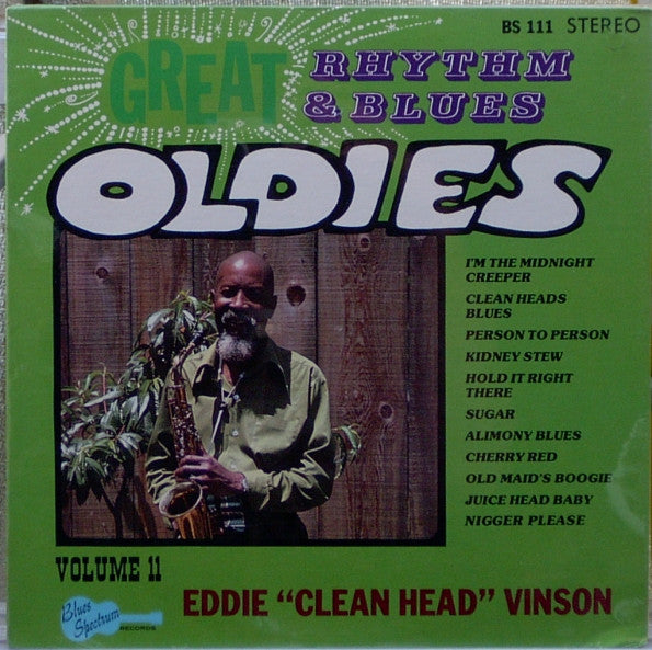 Eddie "Cleanhead" Vinson - Great Rhythm and Blues Oldies Vol. 11 - LP