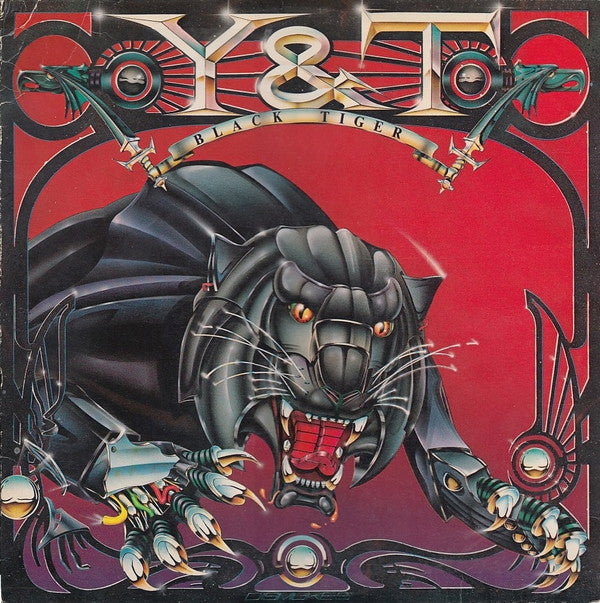 Y and T - Black Tiger - VINTAGE vinyl record for sale