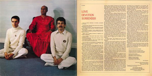 Carlos Santana & Mahavishnu John McLaughlin - Love Devotion Surrender - LP 2