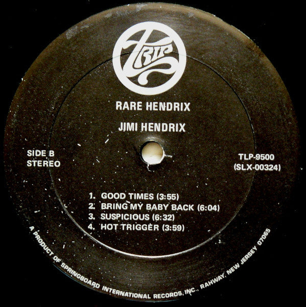 Jimi Hendrix - Rare Hendrix - LP 3