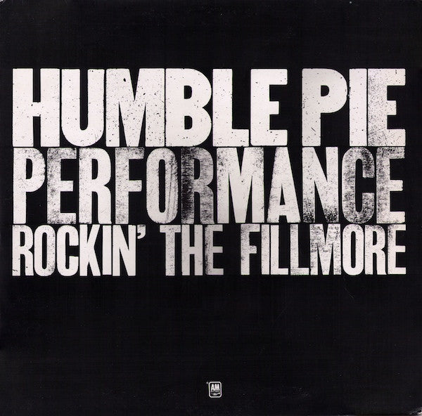 Humble Pie - Performance Rockin' The Filmore - Double LP