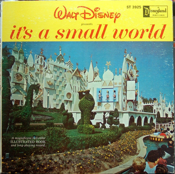 Winston Hibler - It's a Small World - VINTAGE vinyl record for sale