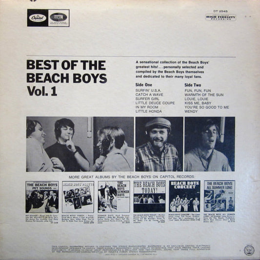 The Beach Boys - Best Of The Beach Boys - Vol. 1 - LP 2