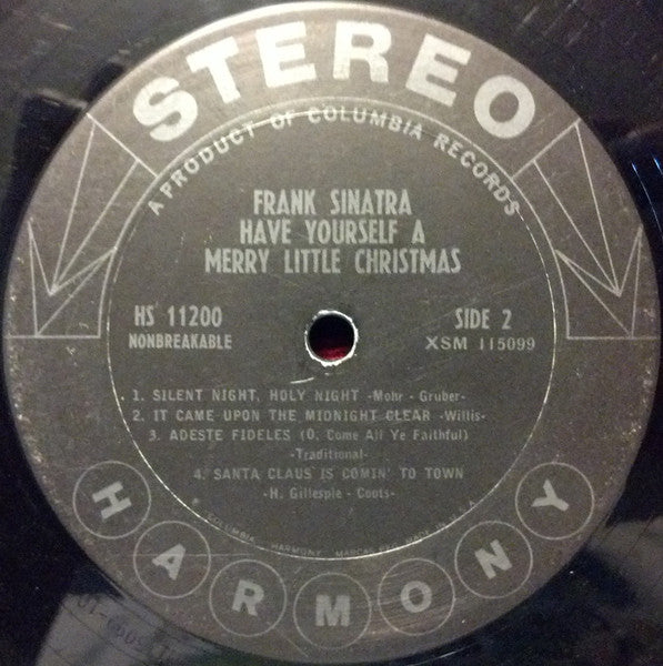 Frank Sinatra - Have Yourself A Merry Little Christmas - LP 4