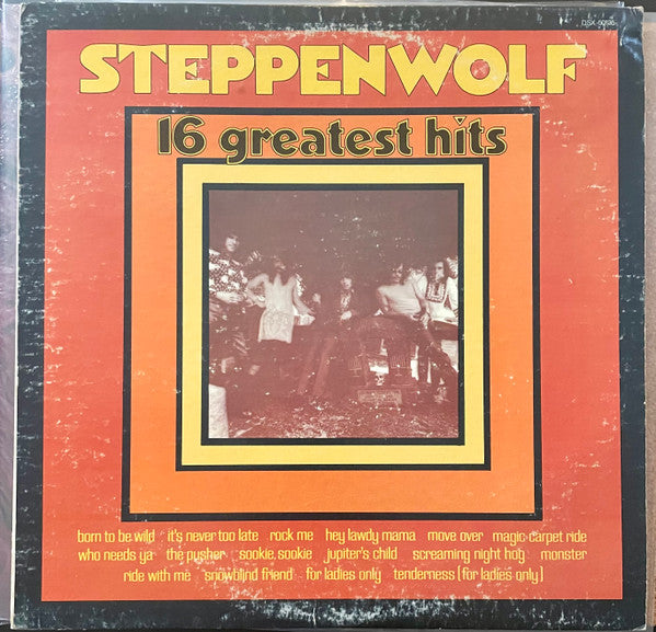 Steppenwolf - 16 Greatest Hits - VINTAGE vinyl record for sale