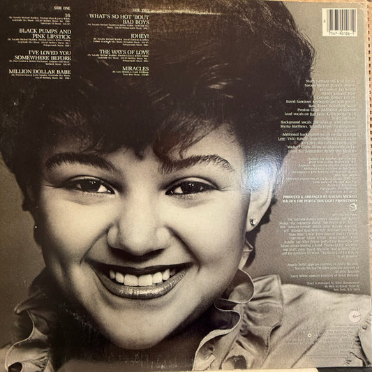 Stacy Lattisaw - Sixteen - LP 2