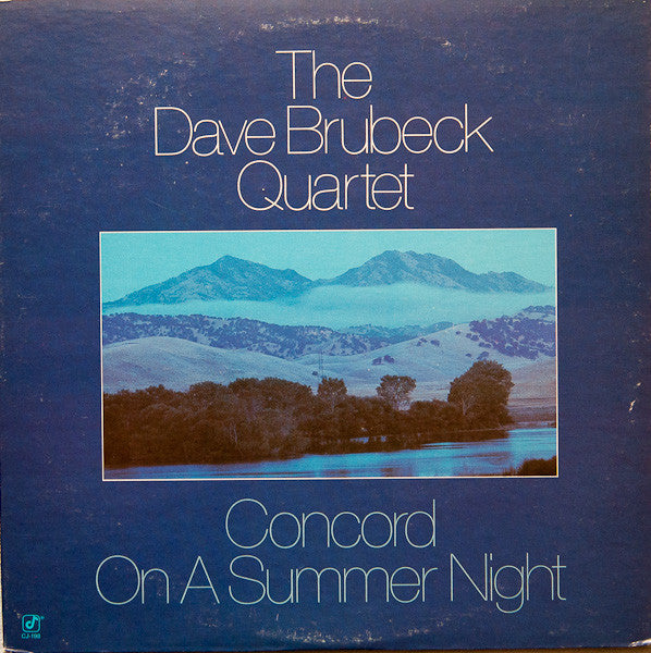 The Dave Brubeck Quartet - Concord on a Summer Night - VINTAGE vinyl record for sale