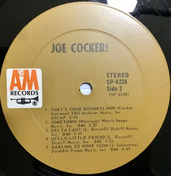 Joe Cocker - Joe Cocker! - Vinyl, LP, Album, Stereo 4