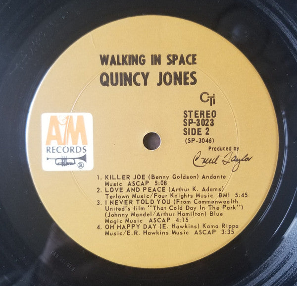 Quincy Jones - Walking In Space - LP 4