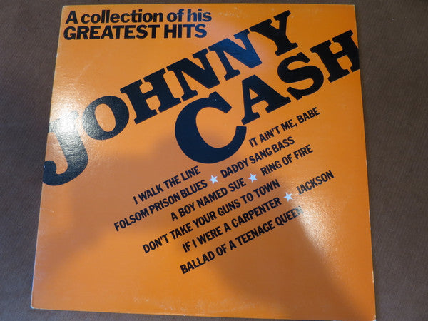 Johnny Cash - A Collection of His Greatest Hits - LP