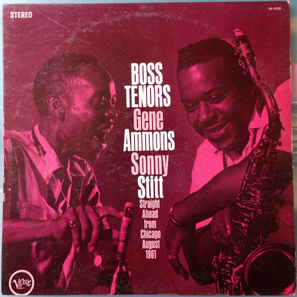 Gene Ammons - With Sonny Stitt: Straight Ahead From Chicago - VINTAGE vinyl record for sale