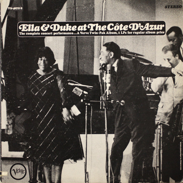 Ella Fitzgerald - Ella and Duke at The Cote D'Azur - VINTAGE vinyl record for sale