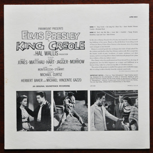 Elvis Presley - King Creole - LP 2