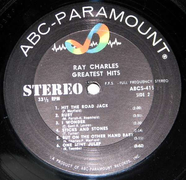 Ray Charles - Greatest Hits - Vinyl, LP, Stereo, Compilation 4