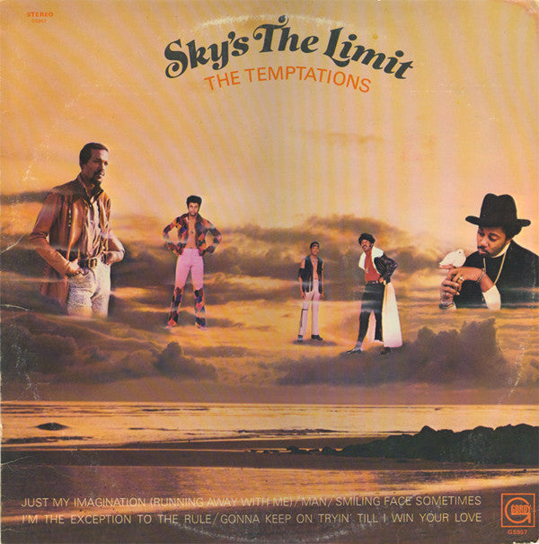 The Temptations - Sky's The Limit - VINTAGE vinyl record for sale