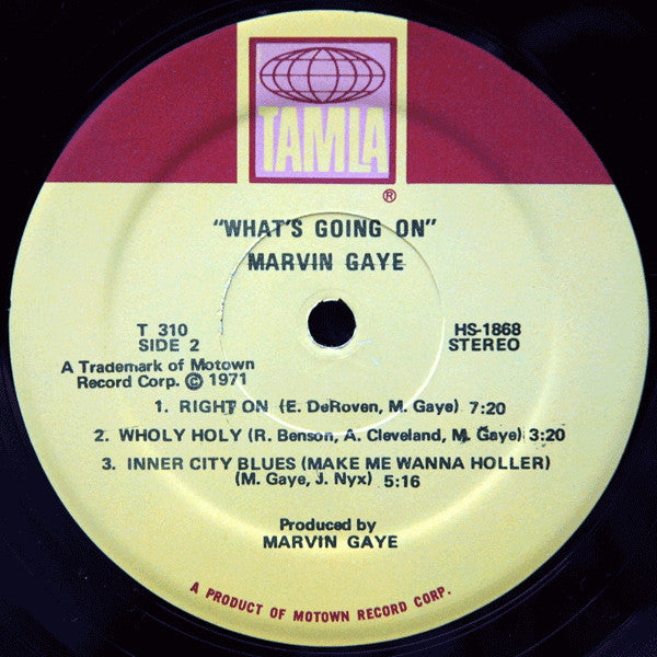 Marvin Gaye - What's Going On - LP 4