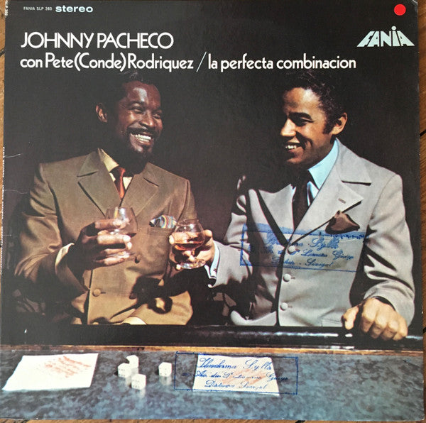Johnny Pacheco and Pete (Conde) Rodriguez - La Perfecta Combinacion - LP