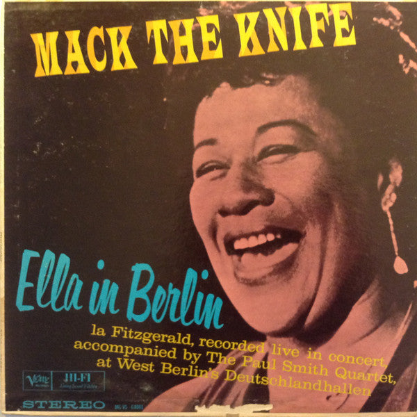 Ella Fitzgerald - Ella In Berlin - VINTAGE vinyl record for sale