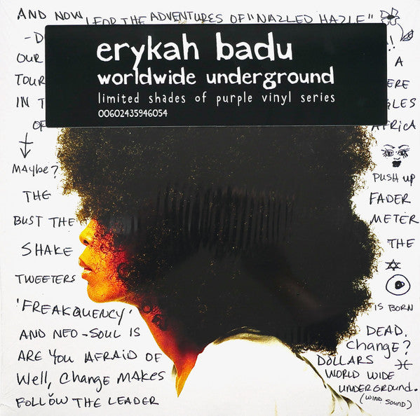 Erykah Badu - Worldwide Underground - NEW vinyl record for sale