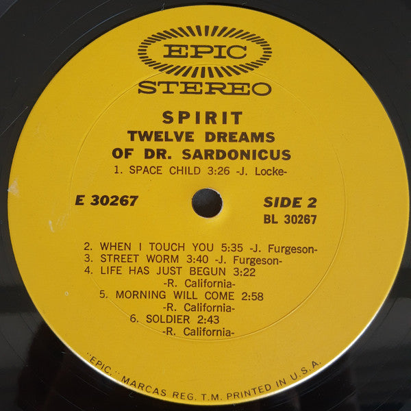 Spirit - Twelve Dreams Of Dr. Sardonicus - LP 5
