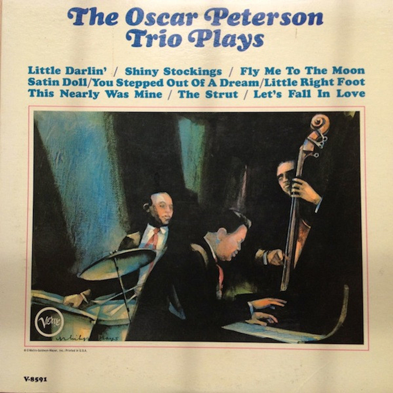 Oscar Peterson Trio - Oscar Peterson Trio Plays - LP
