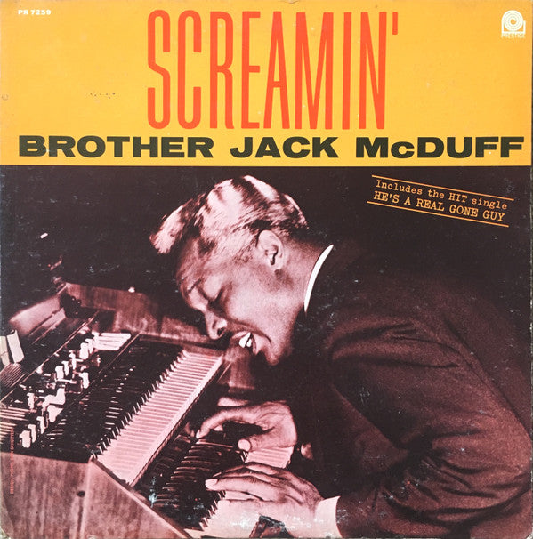 Brother Jack McDuff - Screamin' - VINTAGE vinyl record for sale