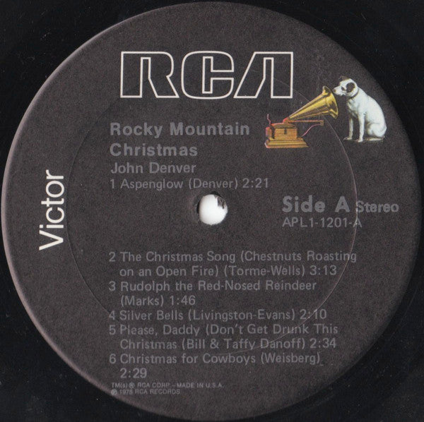 John Denver - Rocky Mountain Christmas - LP 5