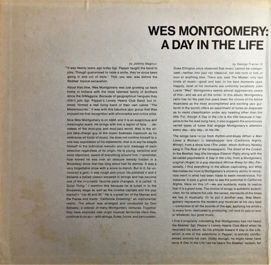 Wes Montgomery - A Day In The Life - LP 2