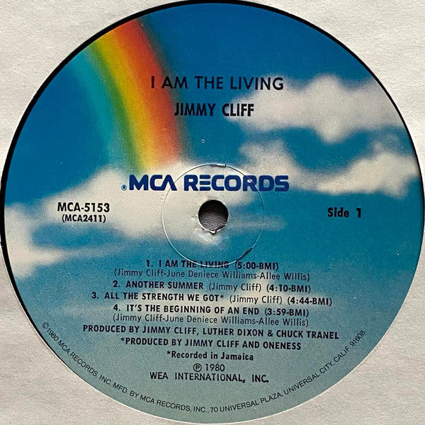 Jimmy Cliff - I Am The Living - LP 4