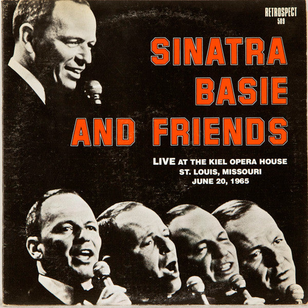 Frank Sinatra - Sinatra Basie and Friends - VINTAGE vinyl record for sale