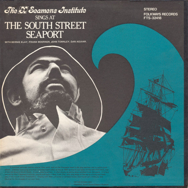 The X-Seamens Institute - Sings At The South Street Seaport - VINTAGE vinyl record for sale
