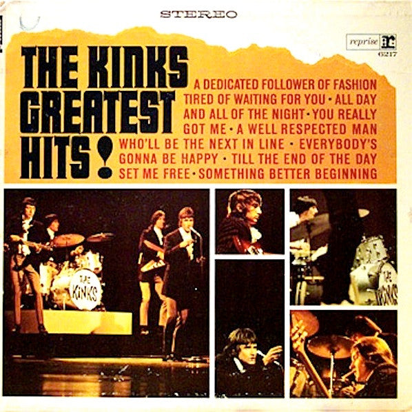 The Kinks - The Kinks Greatest Hits - VINTAGE vinyl record for sale