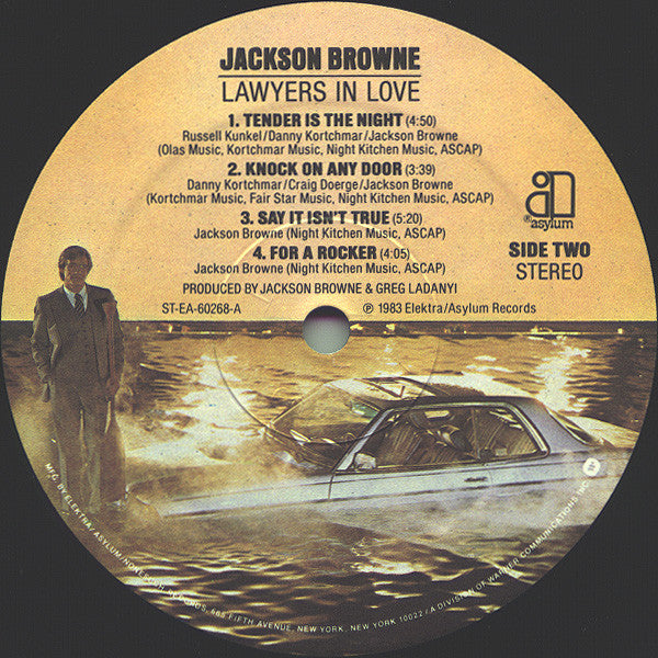 Jackson Browne - Lawyers In Love - LP 4
