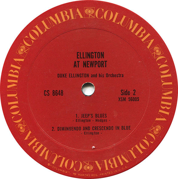 Duke Ellington And His Orchestra - Ellington At Newport - LP 4