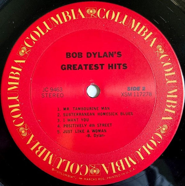 Bob Dylan - Bob Dylan's Greatest Hits - LP 4