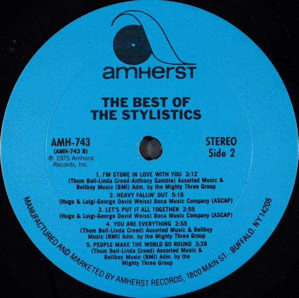 The Stylistics - The Best Of The Stylistics - LP 4