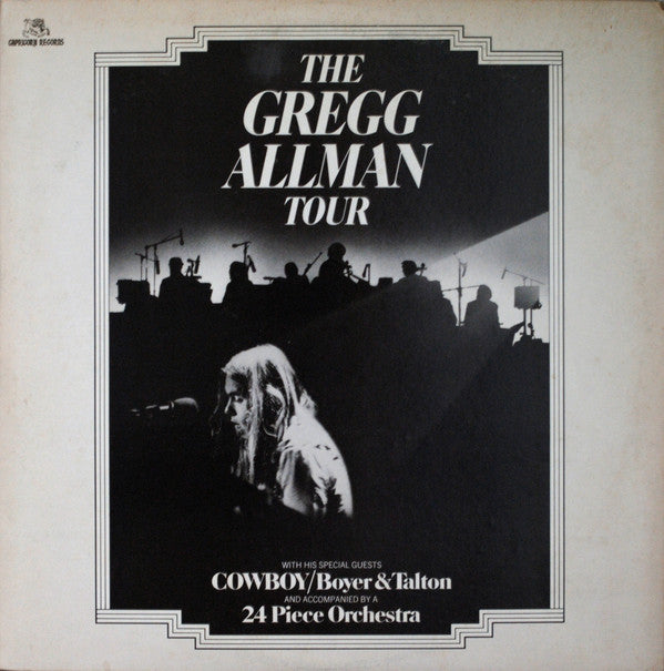 Gregg Allman - The Gregg Allman Tour - LP