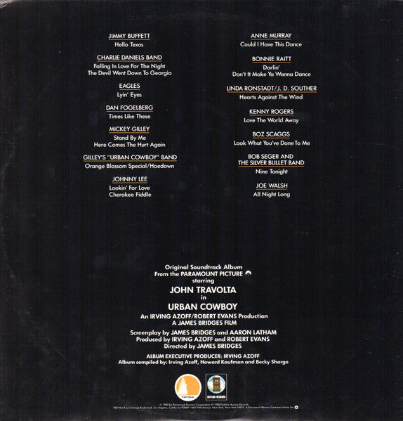 Various - Urban Cowboy (Original Motion Picture Soundtrack) - LP 4